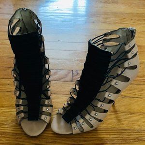 L.A.M.B Falyn Open Toe Gladiator Sandals